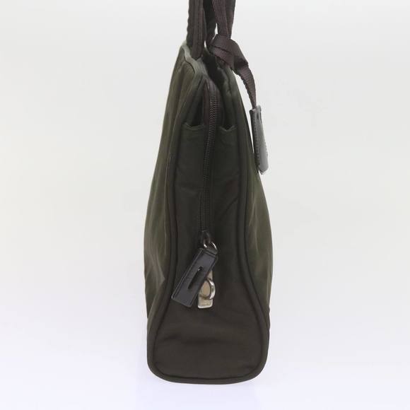 PRADA Tote Bag Nylon Khaki Auth 60769 - Picture 4 of 16